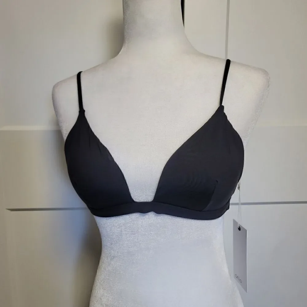 Onia danni bikini top in jet black